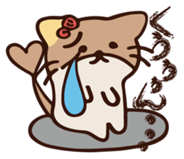 The marmot which snuggles up to you sticker #11678169