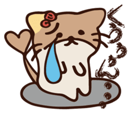 The marmot which snuggles up to you sticker #11678169