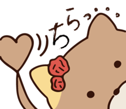 The marmot which snuggles up to you sticker #11678172