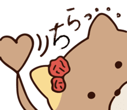 The marmot which snuggles up to you sticker #11678172