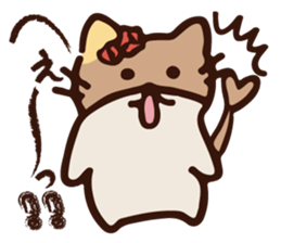 The marmot which snuggles up to you sticker #11678179