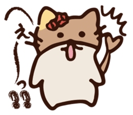 The marmot which snuggles up to you sticker #11678179