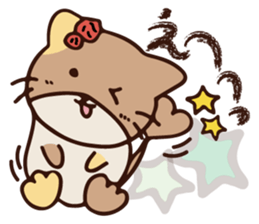 The marmot which snuggles up to you sticker #11678182