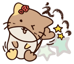 The marmot which snuggles up to you sticker #11678182