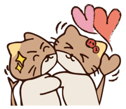 The marmot which snuggles up to you sticker #11678183