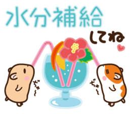 Hamster / Nagomu Summer sticker #11678459