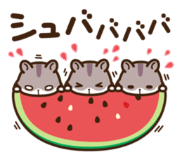 Hamster / Nagomu Summer sticker #11678462