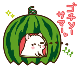 Hamster / Nagomu Summer sticker #11678463