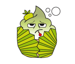 Jake the cupcake sticker #11678831