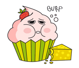 Jake the cupcake sticker #11678836