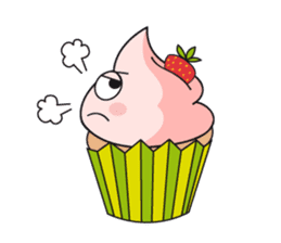 Jake the cupcake sticker #11678840