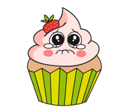 Jake the cupcake sticker #11678843