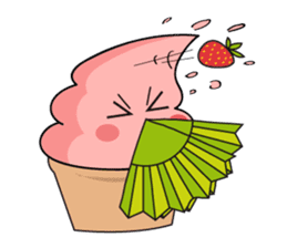 Jake the cupcake sticker #11678845