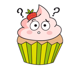 Jake the cupcake sticker #11678849