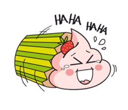 Jake the cupcake sticker #11678850