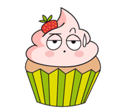 Jake the cupcake sticker #11678854