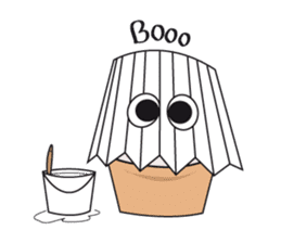 Jake the cupcake sticker #11678862