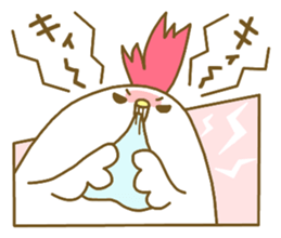 Chicken and chick. . . sticker #11679011