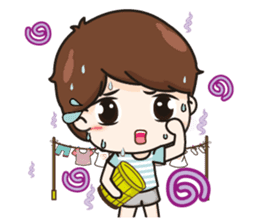 A Henpecked Husband+ sticker #11679025