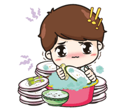 A Henpecked Husband+ sticker #11679026