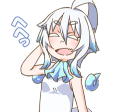 Kurono and pleasant friends sticker #11679528