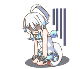 Kurono and pleasant friends sticker #11679531