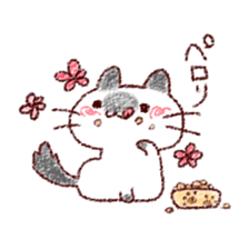 Cat is very cute 3 sticker #11679959