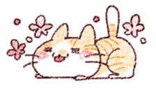Cat is very cute 3 sticker #11679976