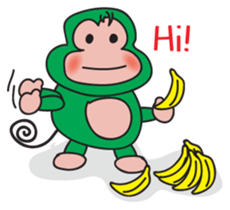 Jolly Saru sticker #11680601