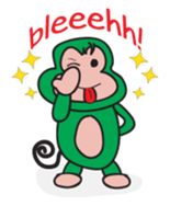 Jolly Saru sticker #11680605