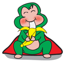 Jolly Saru sticker #11680607