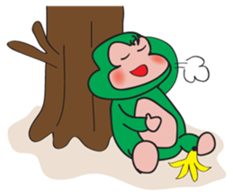 Jolly Saru sticker #11680609