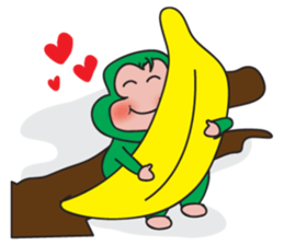 Jolly Saru sticker #11680611