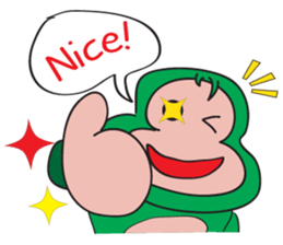 Jolly Saru sticker #11680620