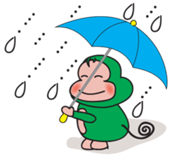 Jolly Saru sticker #11680622