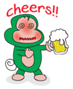 Jolly Saru sticker #11680628