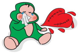 Jolly Saru sticker #11680638