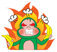 Jolly Saru sticker #11680646