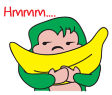 Jolly Saru sticker #11680654