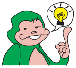 Jolly Saru sticker #11680666