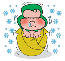 Jolly Saru sticker #11680676