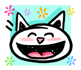 "Grumpy Vs. Miauwoo Doodle Match" sticker #11680780