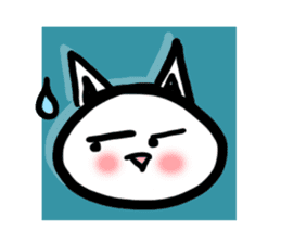 "Grumpy Vs. Miauwoo Doodle Match" sticker #11680784