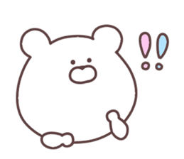 Friendly bear of stickers sticker #11681072