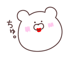 Friendly bear of stickers sticker #11681075
