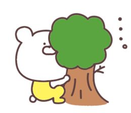 Friendly bear of stickers sticker #11681077