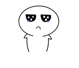 Head big baby sticker #11681361