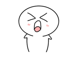 Head big baby sticker #11681368