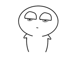 Head big baby sticker #11681369