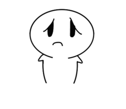 Head big baby sticker #11681370